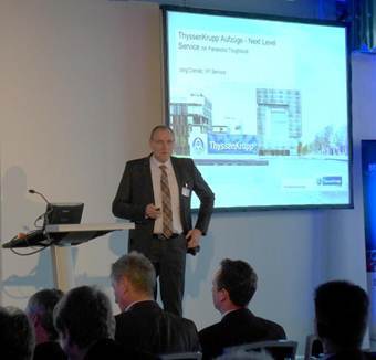 Jörg Conrad, Leiter Support Service, ThyssenKrupp Aufzüge GmbH